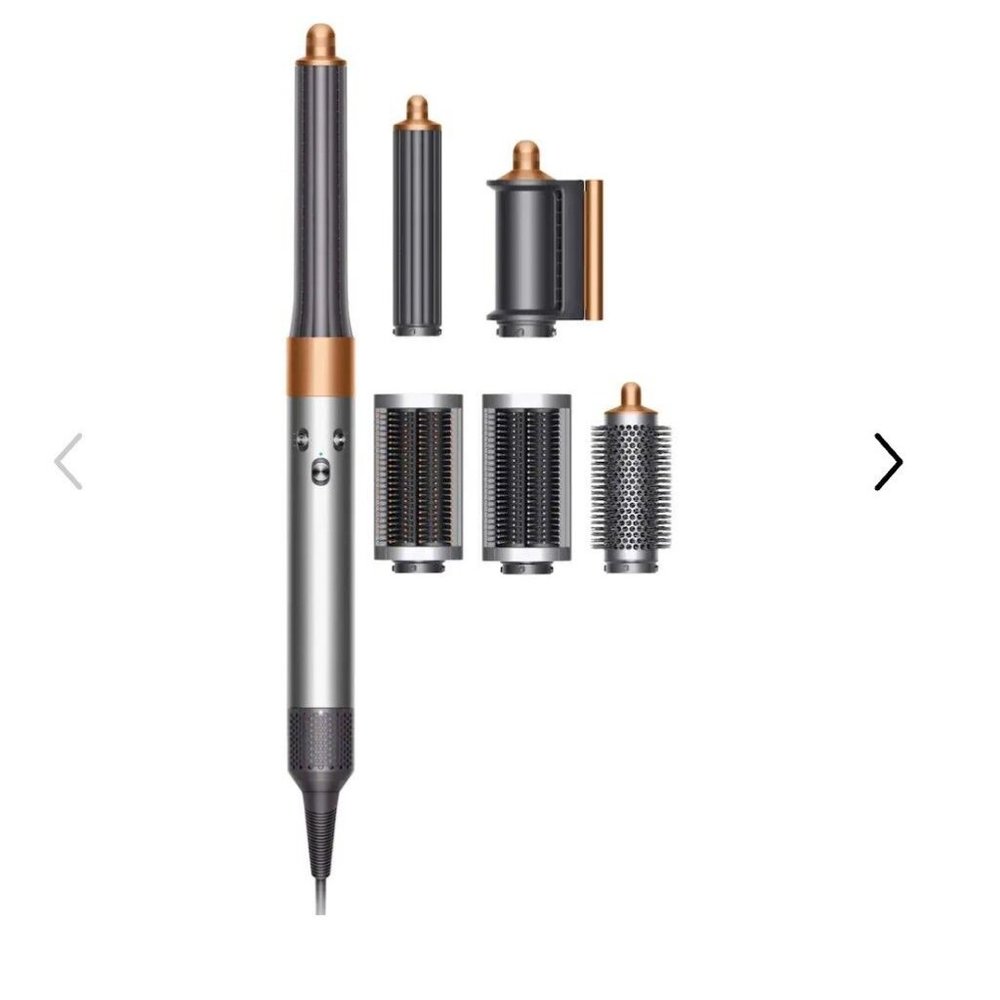 Dyson Airwrap multi-styler Complete Long in (Nickel/Copper) new in box (open)